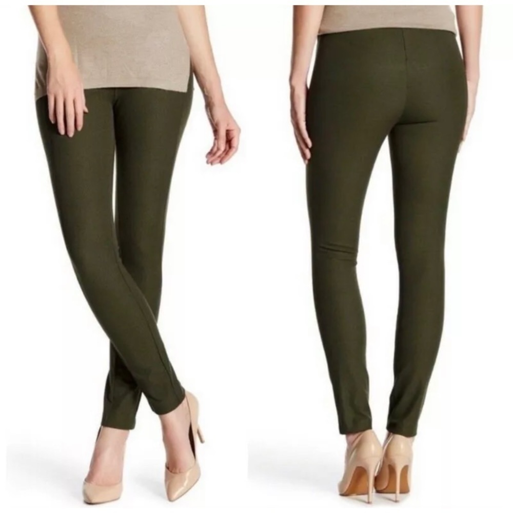THEORY Green Navalane Jetty Pants